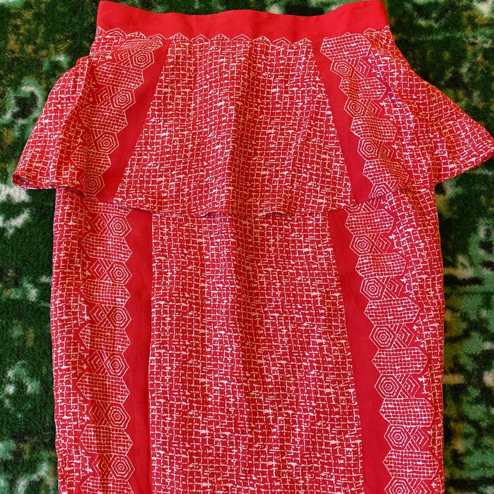 Tracy Reese peplum skirt